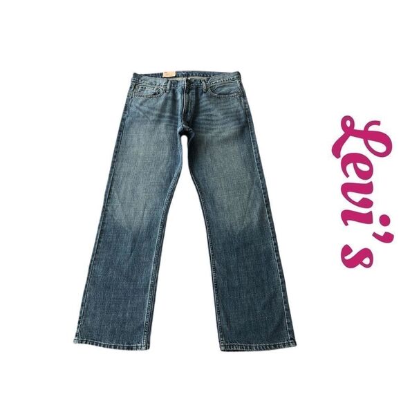 *NWT* Levi’s 514 Straight Fit Blue Jeans Sz 34 *NWT* - Picture 1 of 8